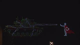 YouTube video thumbnail: Turkey Marks 10th Anniversary of Coup Attempt With Drone Show