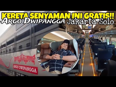 NAIK KERETA BANYAK MAKANAN‼️KA Argo Dwipangga Jakarta-Solo Gratisan, Tapi Banyak Telatnya