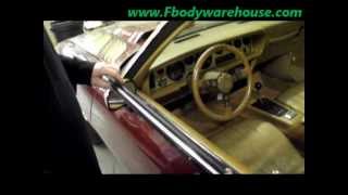 1970-1981 Chevy Camaro 2-Door Hardtop Window Fuzzies Original Kit wo Chrome