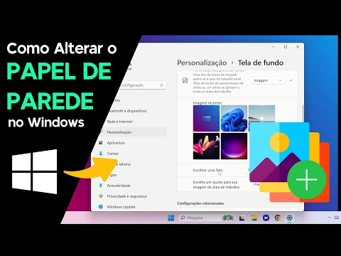 Como Alterar o PAPEL DE PAREDE no Windows