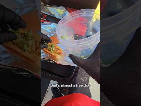 9 STAMPS = FREE DOG #pov #fyp #food #hotdog #shorts