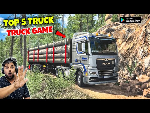 Top 5 Truck Simulator Games For Android 2024 | Best Truck Simulator Games For Android | Truck Game