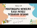 Understanding the Importance of Caring for Others