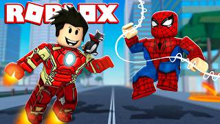 LOKIS COM IRMÃOS HERÓIS | Roblox - Hero Brawl