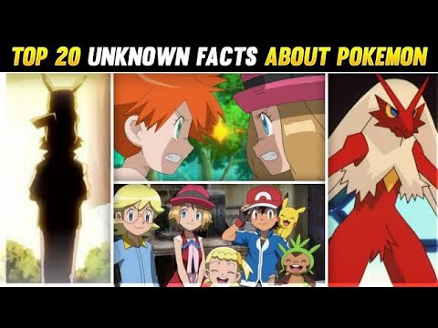 Top 20 Unknown Pokemon Facts|20 Interesting Pokemon Facts|20 Secret Facts About Pokémon|Hindi|