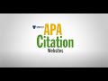 Understanding APA Citation Rules