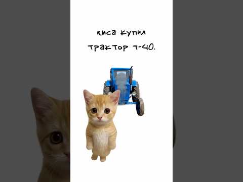 Киса купил трактор т-40 #авто