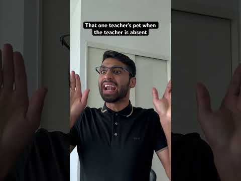 They think they’re the teacher 😂 #school #students #teacher #skit #comedy #skit #class #relatable