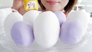 【咀嚼音】もう普通のマシュマロには戻れない…"鶴乃子"の食感が次元ちがう【ASMR/EATINGSOUNDS】