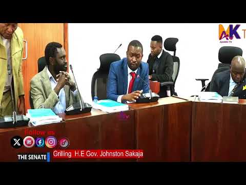 GACHAGUA'S ALLY SENATOR METHU FACES GOVERNOR SAKAJA DURING SENATE COMMITTEE!