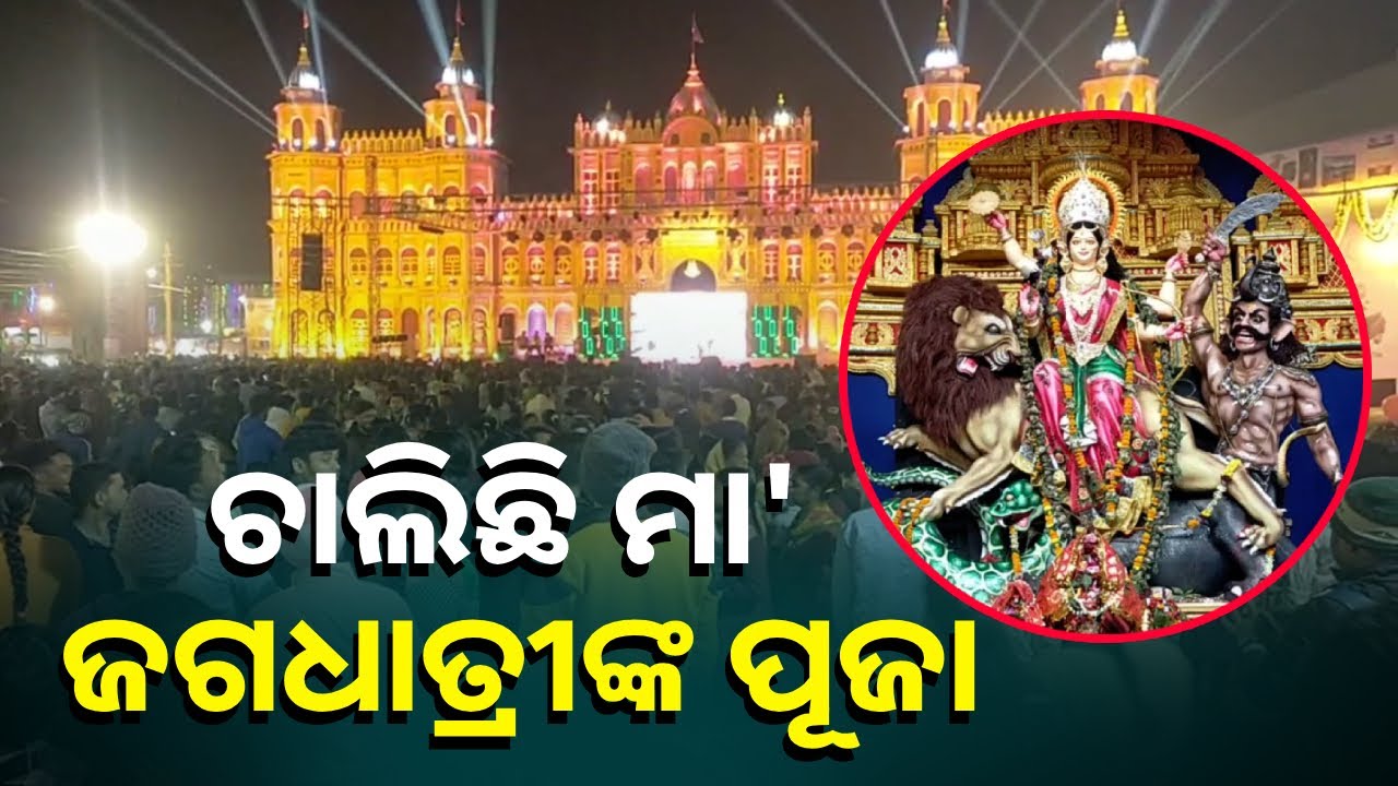 ବାରିପଦାରେ ଜମୁଛି ପ୍ରସିଦ୍ଧ ମା' ଜଗଧାତ୍ରୀଙ୍କ ପୂଜା ସହ ଜଗଧାତ୍ରୀ ମେଳା || Knews Odisha