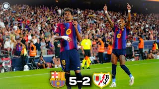 🤩 Ils sont en MISSION (Barça 5-2 Rayo Vallecano)