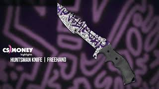 Huntsman Knife Freehand Gameplay