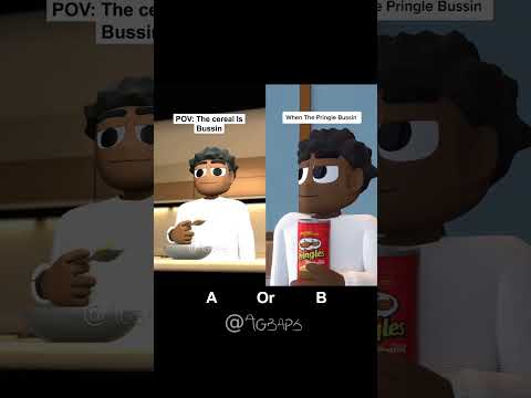 When The Food Bussin..  (A or B?)