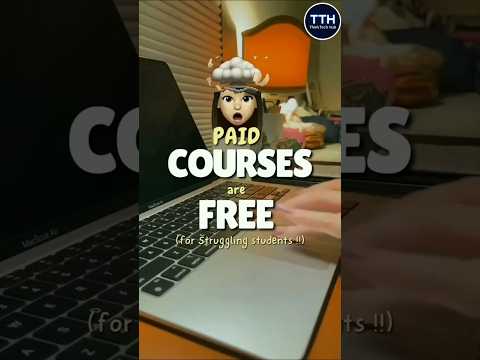 👉 "Students Can Now Learn PAID Courses 100% FREE 😲🚀" #shorts #ytshorts #skills