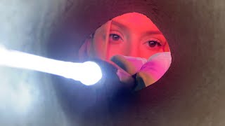 Checking your eyes before bed asmr 🫧