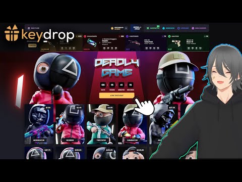 Red Light Green Light | CSGO crate opening | KeyDrop