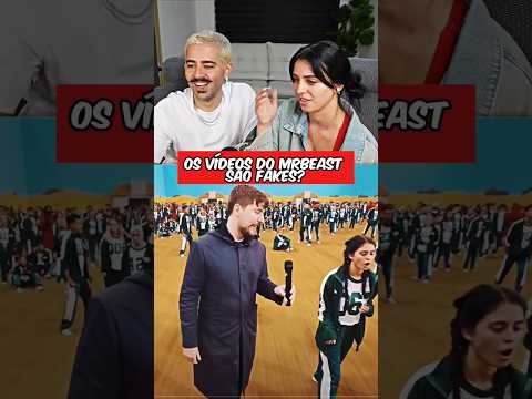 OS VÍDEOS DO MrBEAST SÃO FAKES? #ruyter #camillaaraujo #mrbeast #videosfake