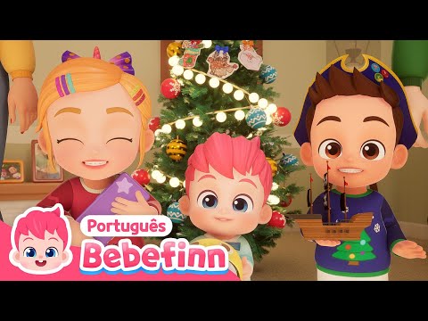 NOVO⭐️ Festa de Natal🎄 | Hora de Brincar | Desenho Infantil | Bebefinn em Português-Canções Infantis