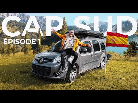 NOUVEAU DÉPART avec ma copine et mon Kangoo VAN | CAP SUD