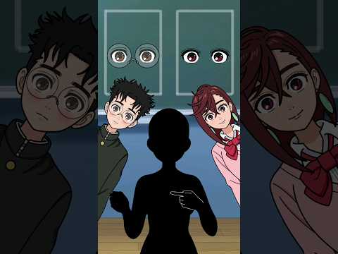 【新作】右左どっち？で選んだパーツを合体させて合体キャラを描いてみた！ダンダダン編！オカルン×モモ