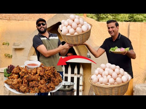 Aj Hassan ko Cooking Challenge Dia||How to Make Boiled Egg Pakora