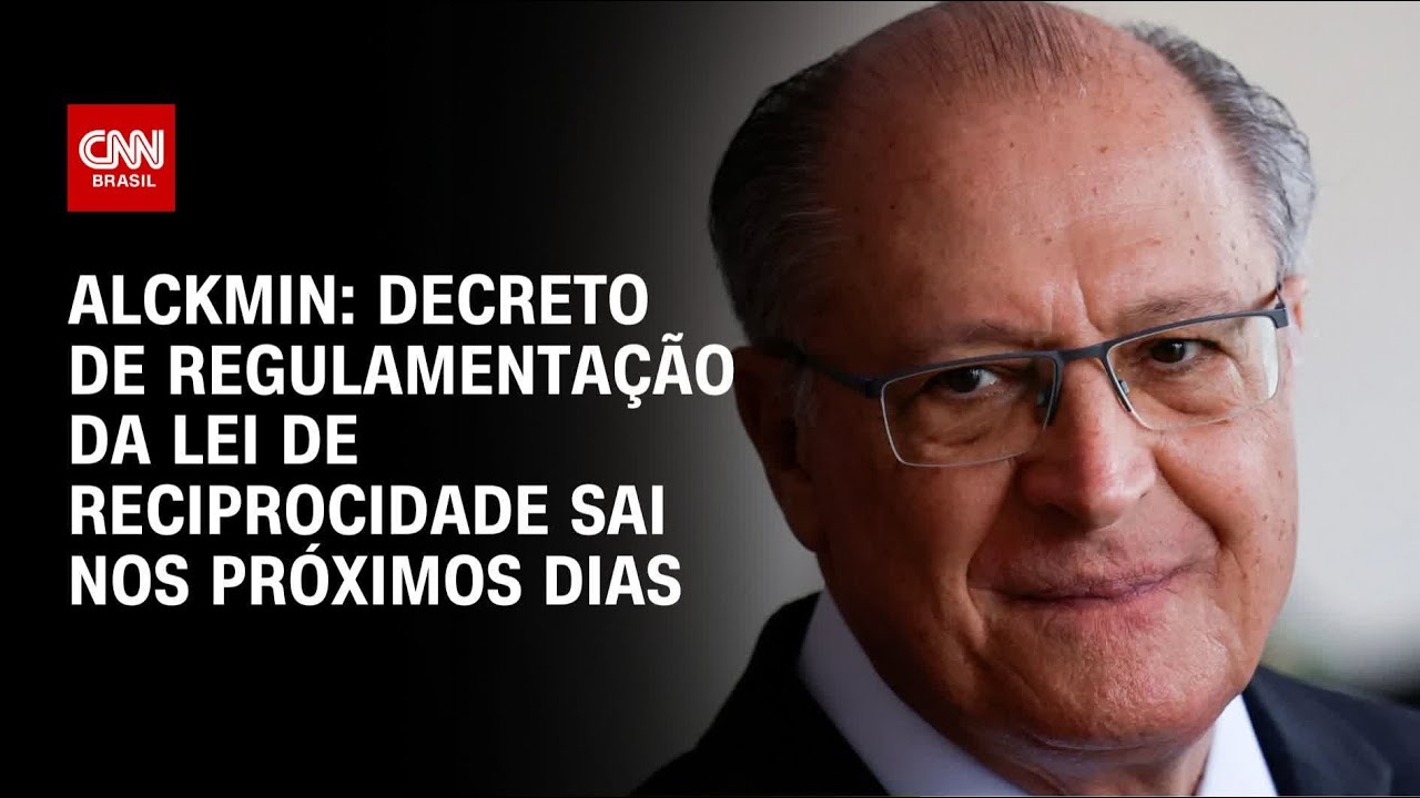 Decreto de regulamentação da lei de reciprocidade sai nos próximos dias diz Alckmin | CNN NOVO DIA