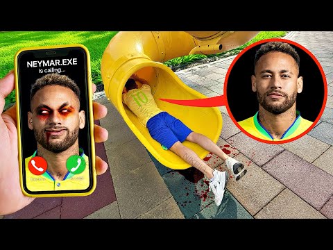 NEYMAR EXE is calling NKPIG! SLIDE EATER eat Neymar Jr