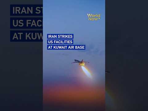 Iran strikes US facilities at Kuwait air base #worldnow