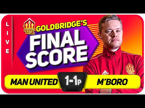 GOLDBRIDGE! Manchester United 1-1 Middlesbrough! Match Reaction