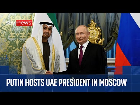 Putin meets UAE President Sheikh Mohamed bin Zayed Al Nahyan in Moscow