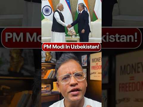 PM Modi in Uzbekistan!!