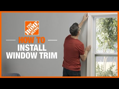 How to Install Window Trim