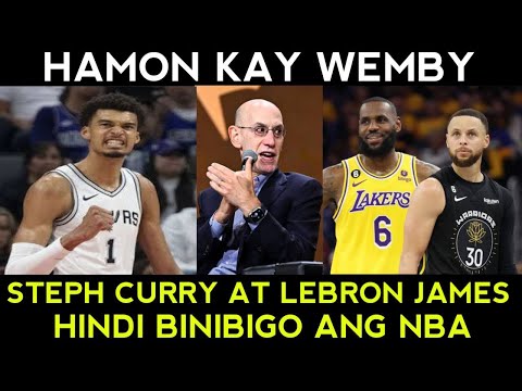 Steph Curry at Lebron No.1 parin sa NBA! Malaking HAMON to kay Wembanyama