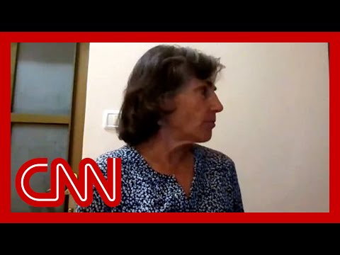 Explosions go off during interview with American doctor trapped in Gaza