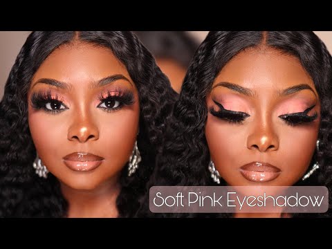 Soft Baby Doll Makeup Look | Pink Eyeshadow | Ariel Black