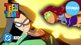 Titans GO! Best Action Moments & Adventures ⚡ | Teen Titans | @dckids