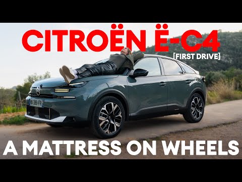 FIRST DRIVE: 2025 Citroen e-C4 Review - Could it be any comfier? | Electrifying