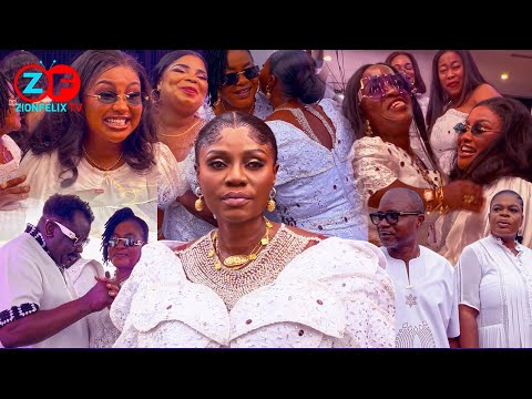 Maame Gold Honours Late Father At One Year Anniversary, McBrown, Ohenene Adazoa, More Stars Attend