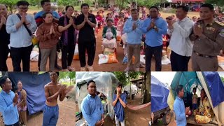 កម្មវិធីជួយជនរងគ្រោះព្រោះសង្គ្រាមជាមួយថៃ | "Program to assist victims of war invaded by Thailand"