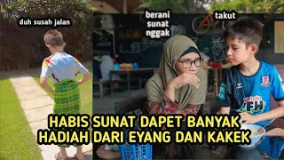 ALHAMDULILLAH AKHIRNYA ANAK COWOK SUNAT JUGA