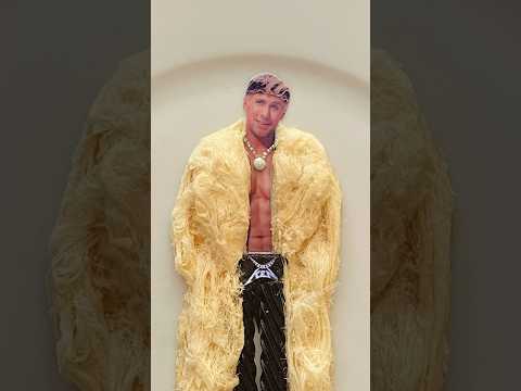 I am Kenough?#ryangosling #ken #barbiethemovie #barbie #barbiemovie #asmrfood