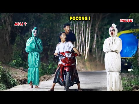 Prank Pocong Ketemu Pocong Beneran ? Terlucu Dijamin Ngakak Kocak 🤣🙏