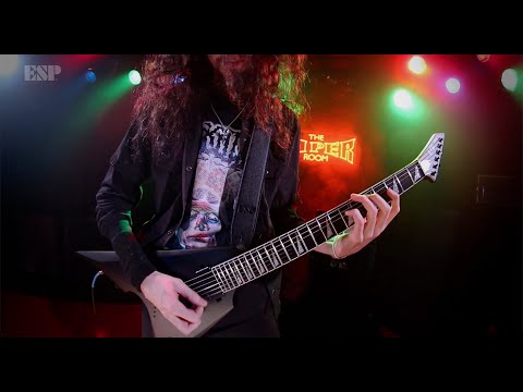 ESP Guitars: LTD Deluxe Arrow-1000NT Live Performance Demo by Jack Fliegler