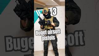 3 budget #airsoft pistols! #airsoftcqb #warzone #gbb #milsim #fakegun #johnwick #pistolonly