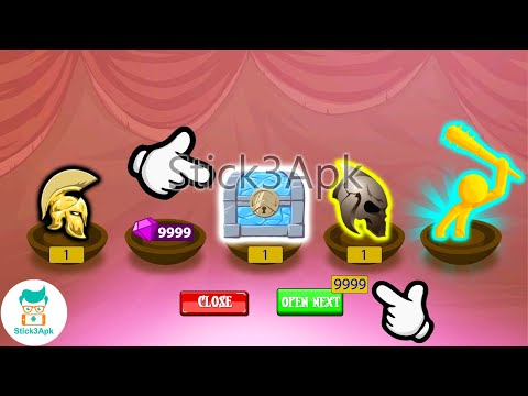 SURPRISE UNLOCK CRYSTAL CHEST, FIND OUT NEW ITEMS SPELL x999999 | Stick War Legacy Mod | Stick3Apk