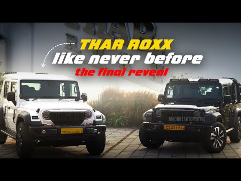 The Modified Thar Roxx You’ve Been Waiting For !! @adonzautomotive #tharroxx #thar #modification