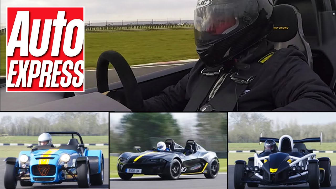 Caterham 7 620R vs Zenos E10 R vs Ariel Atom 3. 5R: track car face-off