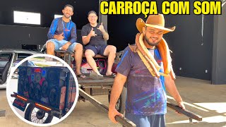 A CARROÇA COM TRIO GOIANO MAIS FAMOSA DO BRASIL! Fomo ver de perto
