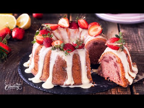 Mouthwatering Strawberry Lemon Bundt Cake Recipe